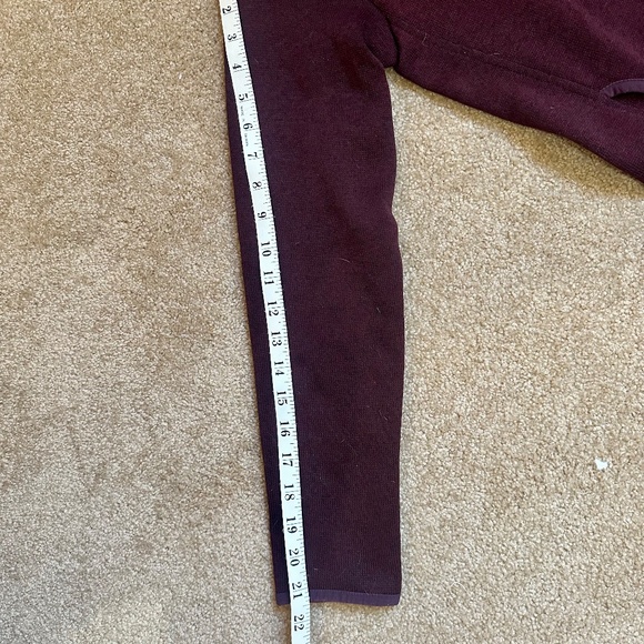 Eddie Bauer Women’s Burgundy Snap-Neck Fleece Pullover – Size S - Picture 9 of 9